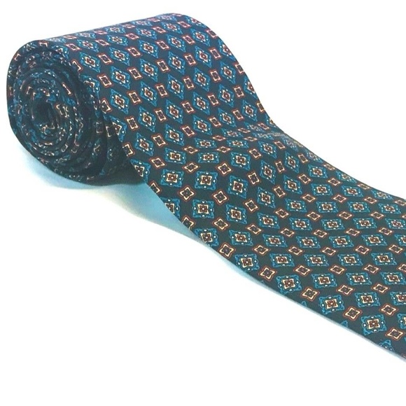 Giorgio Redaelli Mens Tie Necktie 100% Silk - Picture 1 of 10